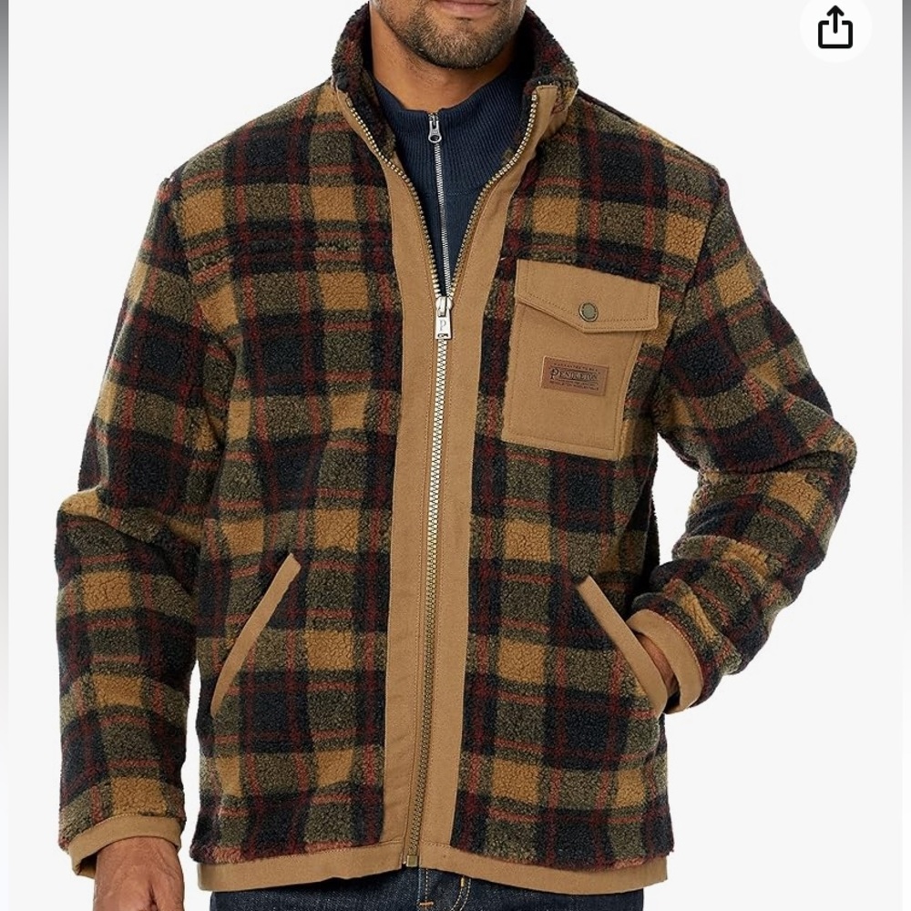 Pendleton Men's Lone Fir Fleece Jacket